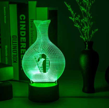 Creative 3D Night Lamp | 3D LED Lamp | Supreme Selection