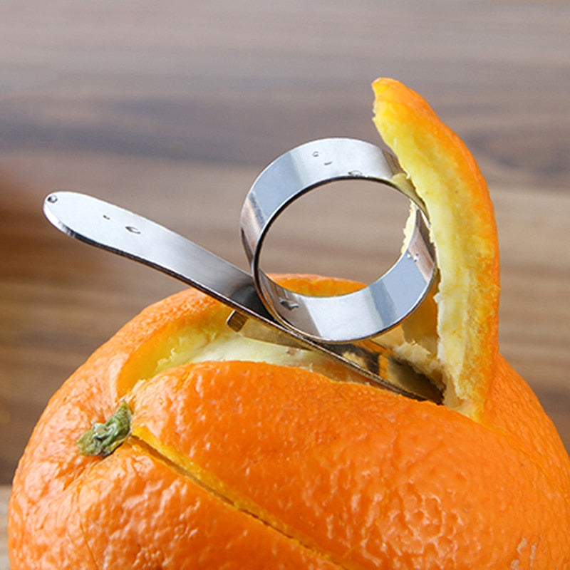 Stainless Kitchen Gadgets | Steel Peeler Ring | Supreme Selection