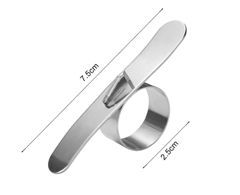 Stainless Kitchen Gadgets | Steel Peeler Ring | Supreme Selection