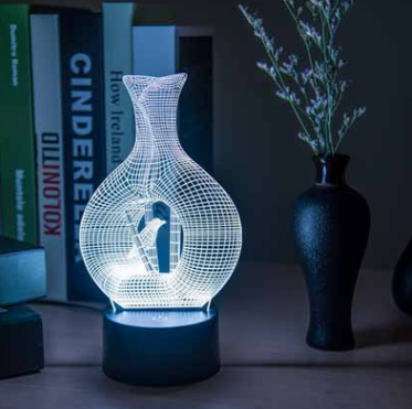 Creative 3D Night Lamp | 3D LED Lamp | Supreme Selection